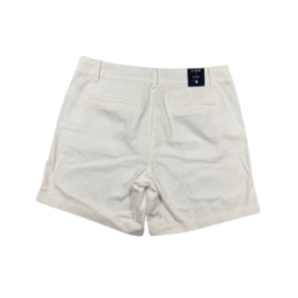 J. Crew Shorts Mid Rise Fit Functional Side/Back Pockets Lightweight White 6 NWT - Picture 4 of 9